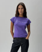 RT01 Raglan T Shirt Purple 01 Close Up PDP
