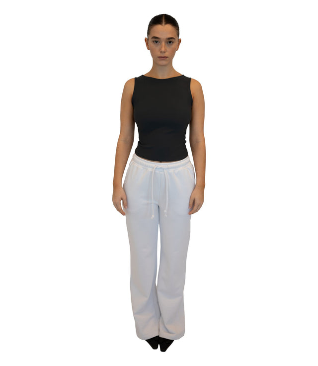 STRAIGHT SWEATPANT IN MARSHMALLOW - Urban Sophistication