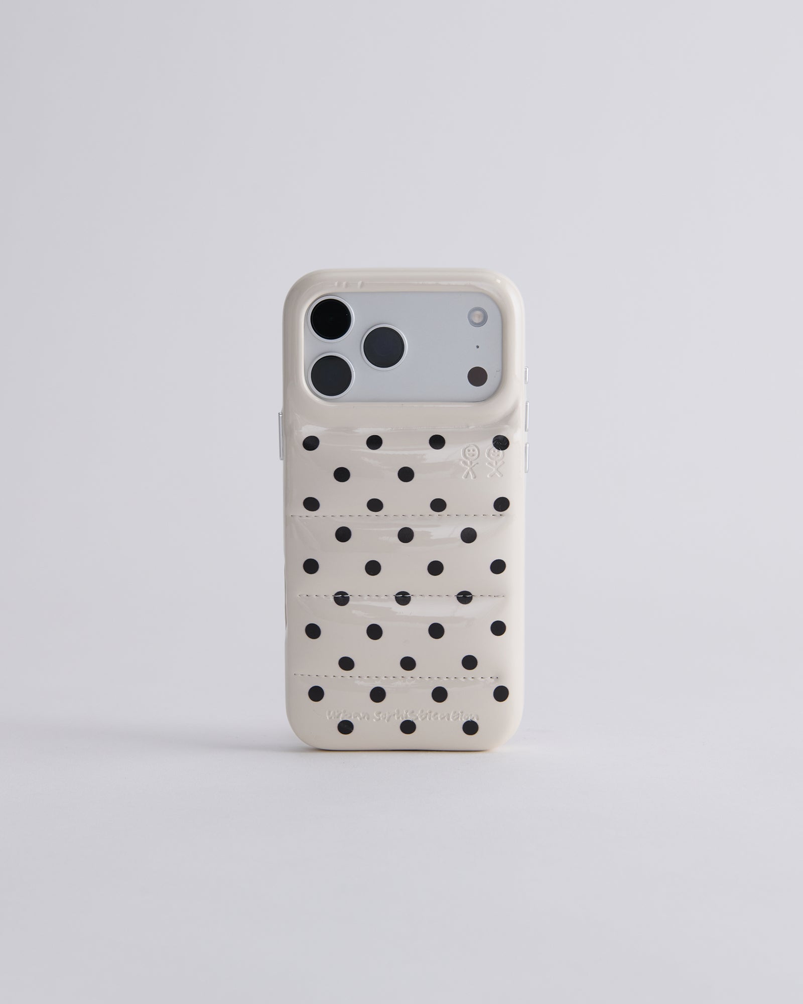 The Puffer Case - Inverse Polka Dots The Puffer Case - Inverse Polka Dots
