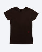 Tight Hug T-Shirt in Dark Brown