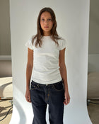 Tight Hug T-Shirt in White