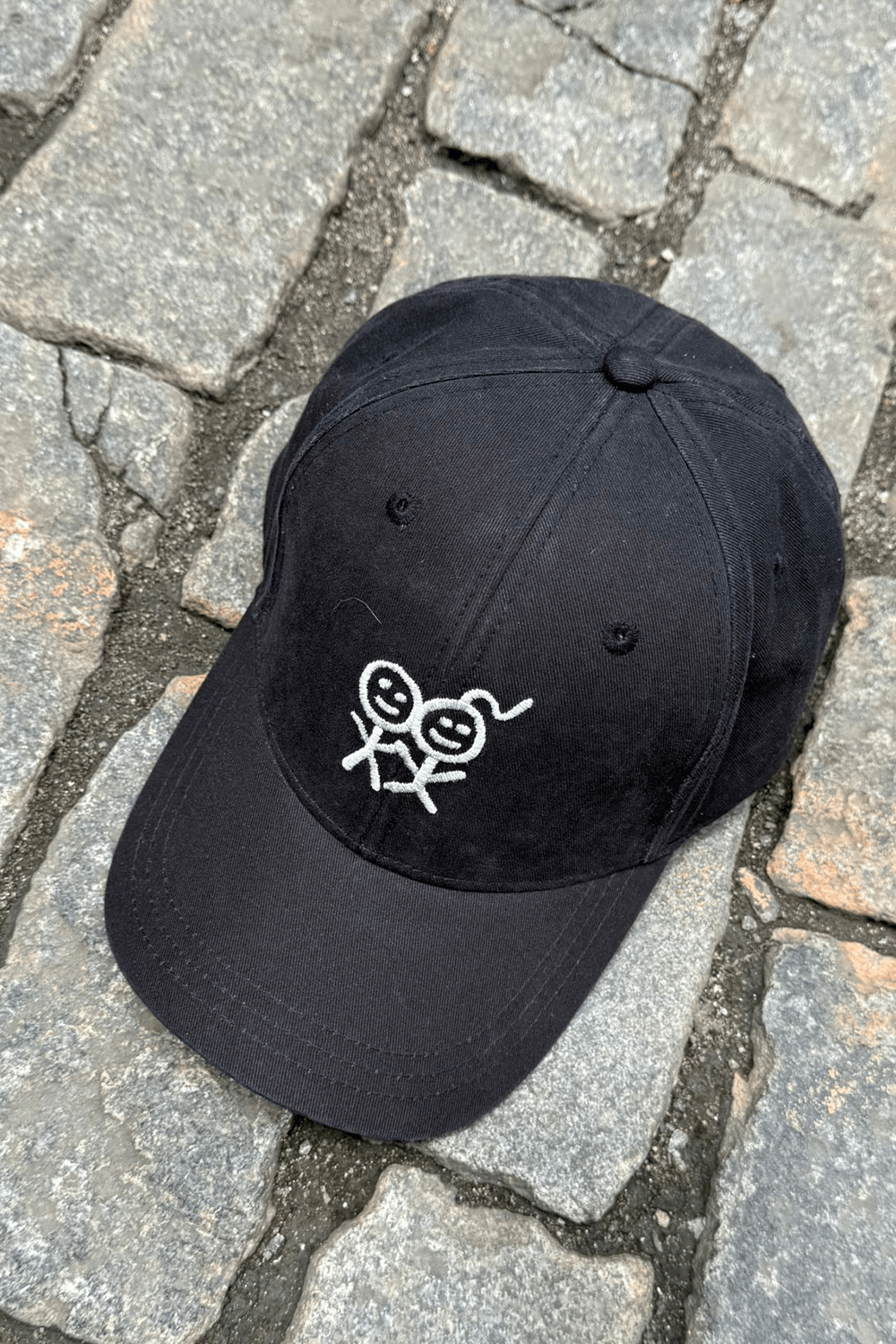 Urban Sophistication Logo Cap in Black