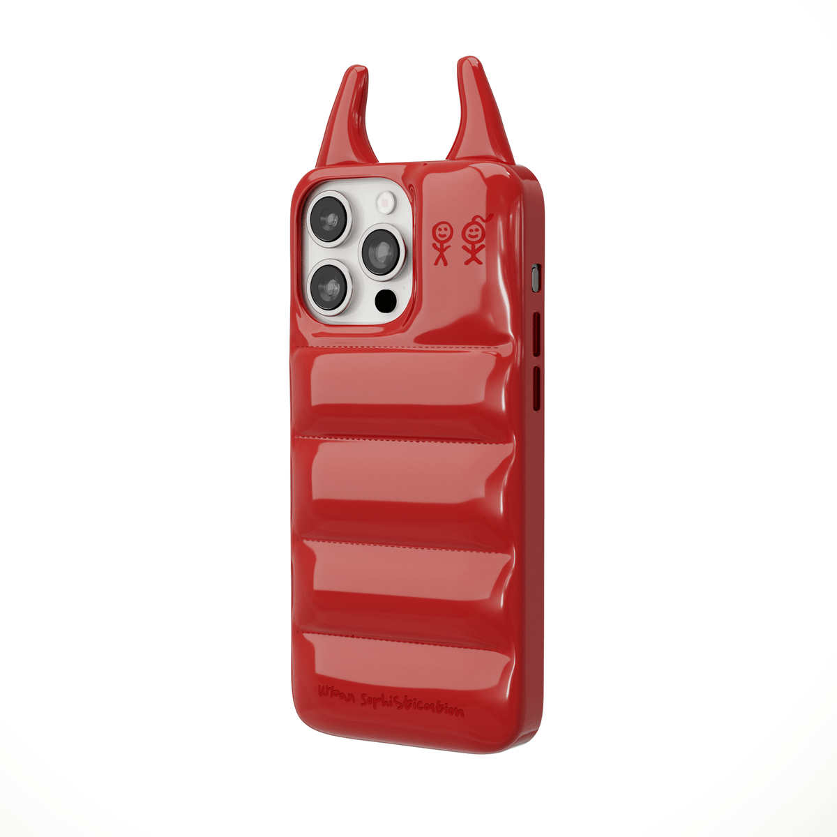 The Puffer Case® - Devil in Red | Urban Sophistication The Puffer Case® - Devil in Red | Urban Sophistication
