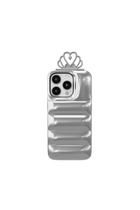 The Puffer Case® - Princess in Chrome | Urban Sophistication The Puffer Case® - Princess in Chrome | Urban Sophistication
