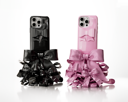 【Urban Sophistication】The Soap Case Bow iPhoneケース The Soap Case® - Bow in Black | Urban Sophistication