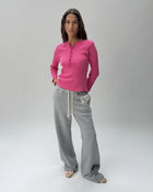 NP01 Wide Leg Sweatpants 90s Grey 02 View PDP