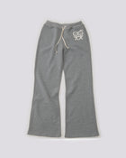 NP01 Wide Leg Sweatpants 90s Grey 05 Front Flat PDP