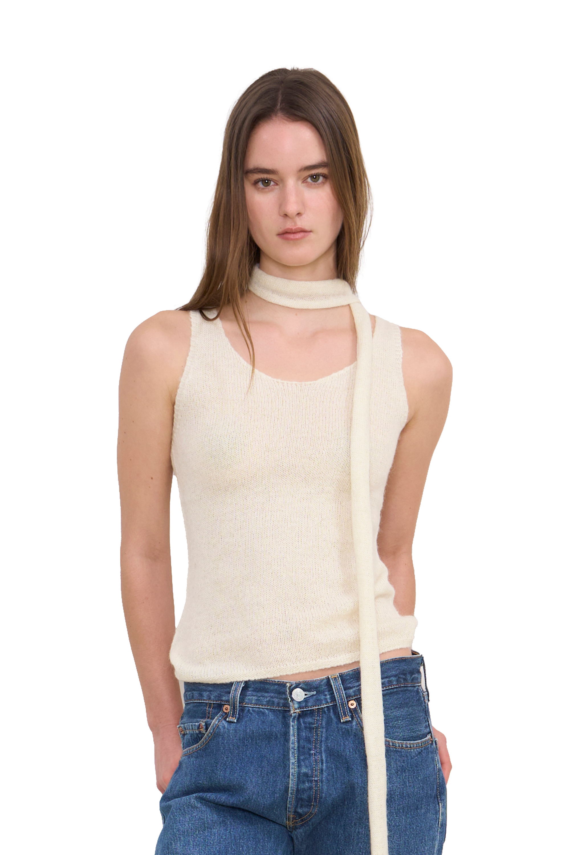 Samantha Top in Cream