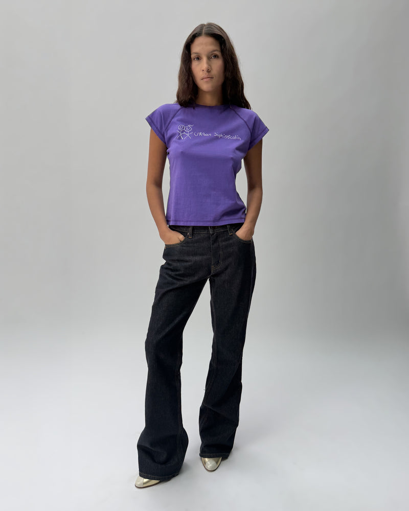 RT01 Raglan T Shirt Purple 02 View PDP