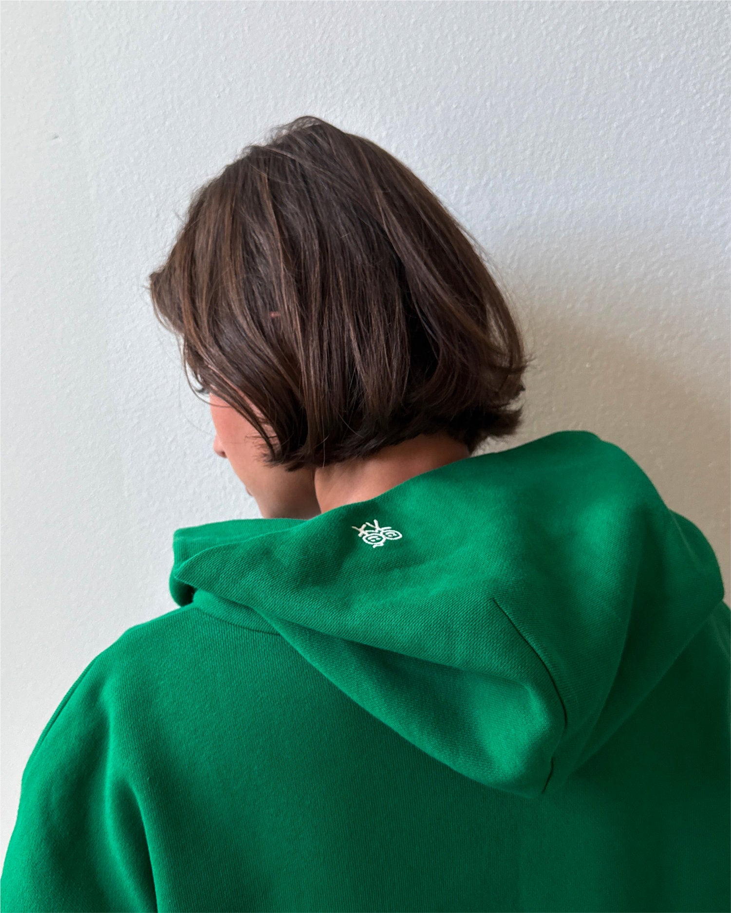 Stolen Zip Hoodie in Green
