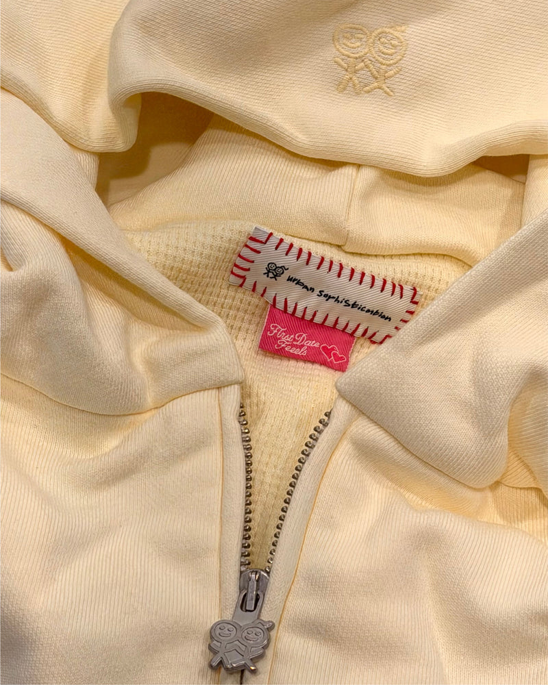 Stolen Zip Hoodie in Honey Glow