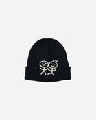 Big Kids Beanie in Jet Black