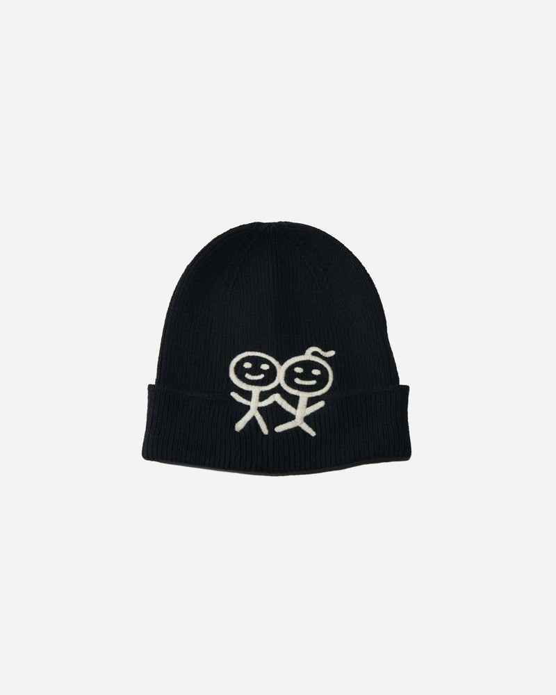 Big Kids Beanie in Jet Black