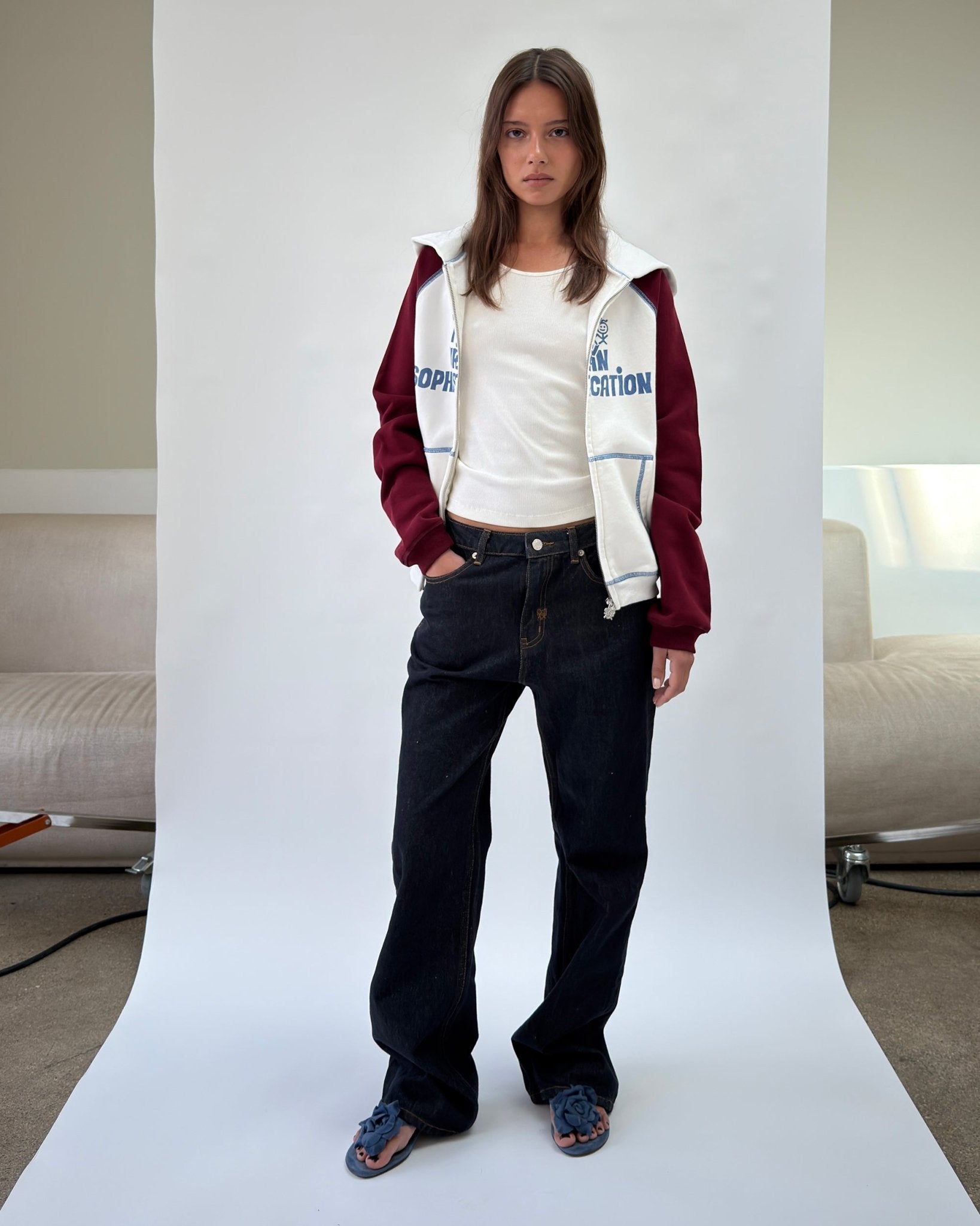 CS01 Classic Fit Terry Zip Hoodie