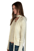 Four Seasons Cardigan in Cream