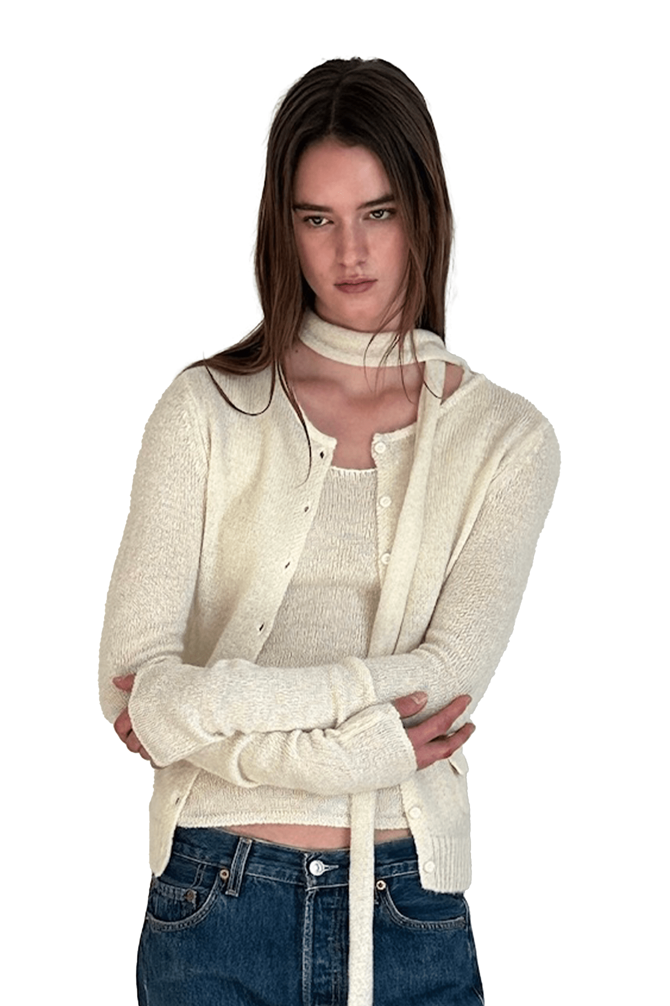 Four Seasons Cardigan in Cream