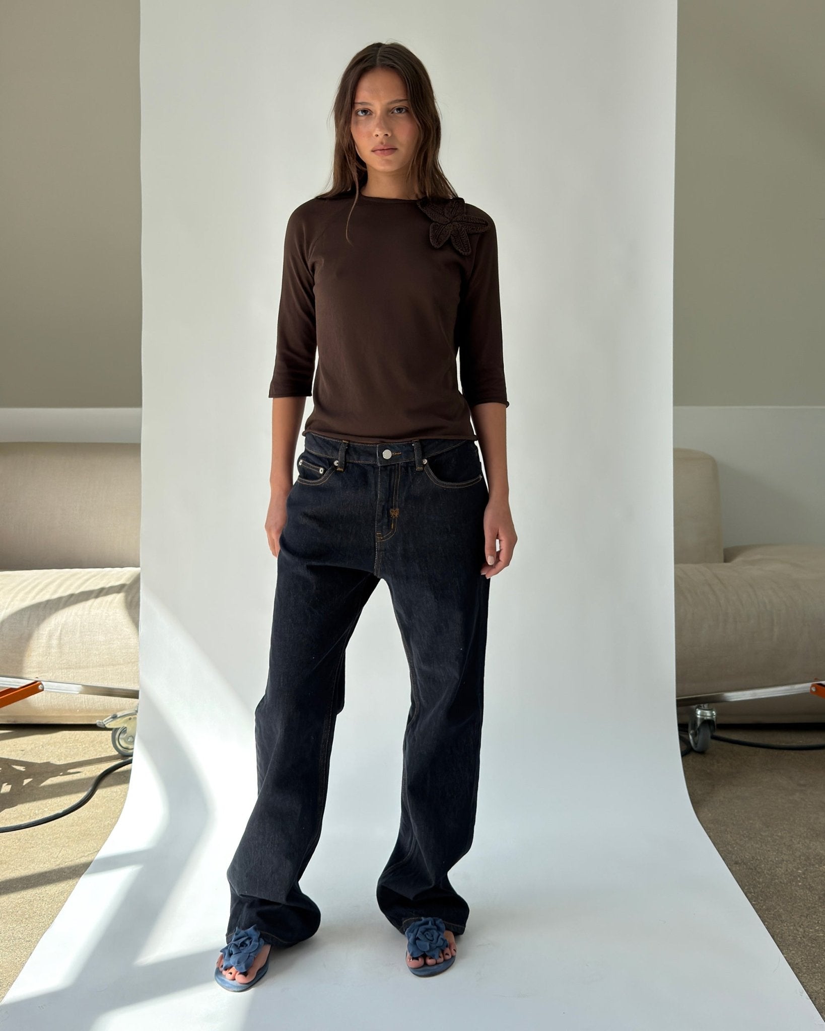 FT01 Floral Raglan T-Shirt