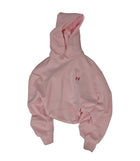 Cuddle Hoodie In Bow Pink