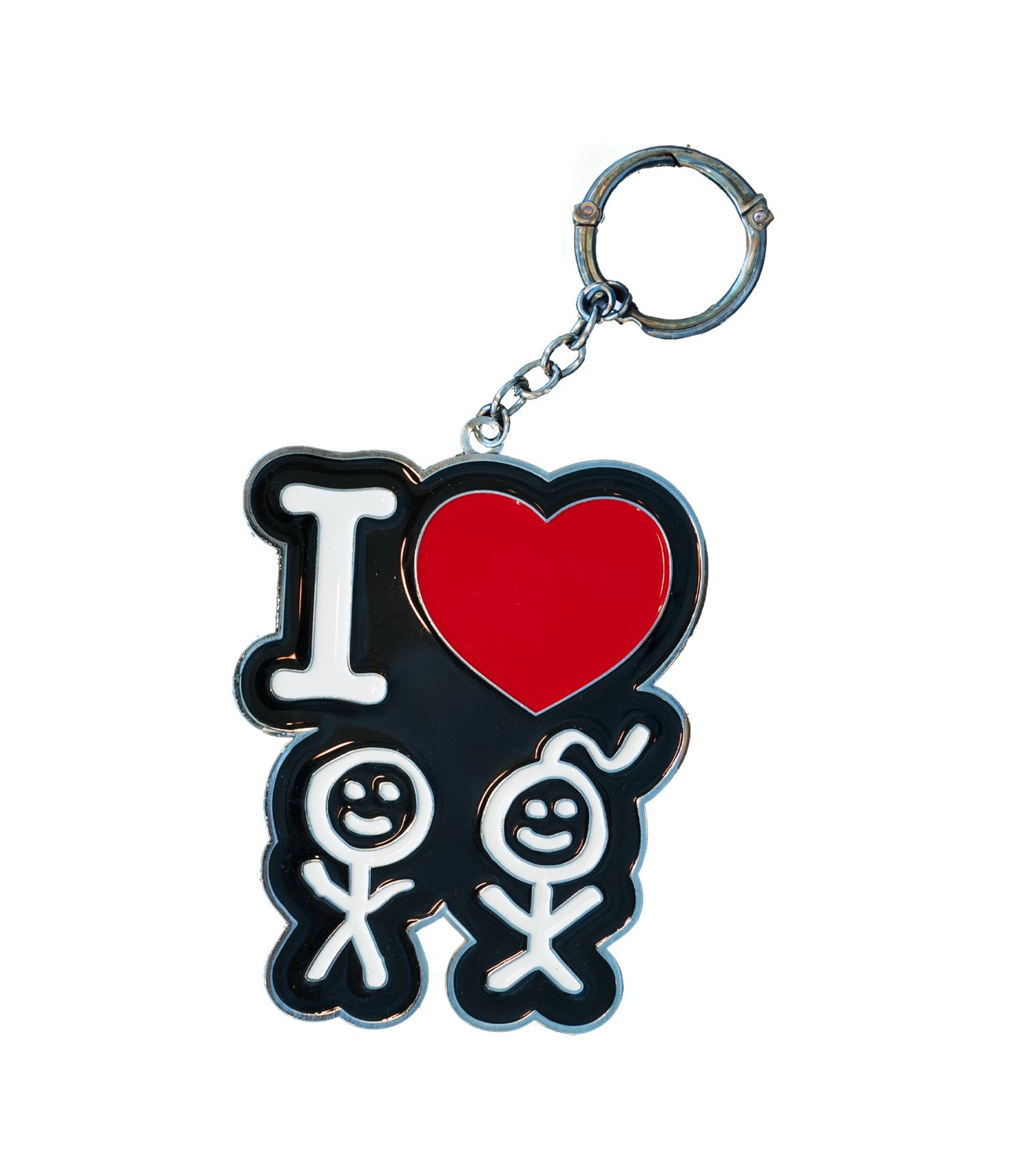 I Love US Keychain