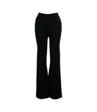 Knit Pants In Jet Black