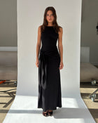 Meet His Mom Dress in Black