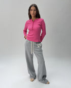 NP01 Wide Leg Sweatpants 90s Grey 02 View PDP