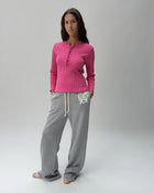 NP01 Wide Leg Sweatpants 90s Grey 03 View PDP