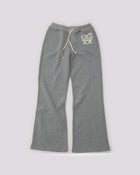 NP01 Wide Leg Sweatpants 90s Grey 05 Front Flat PDP
