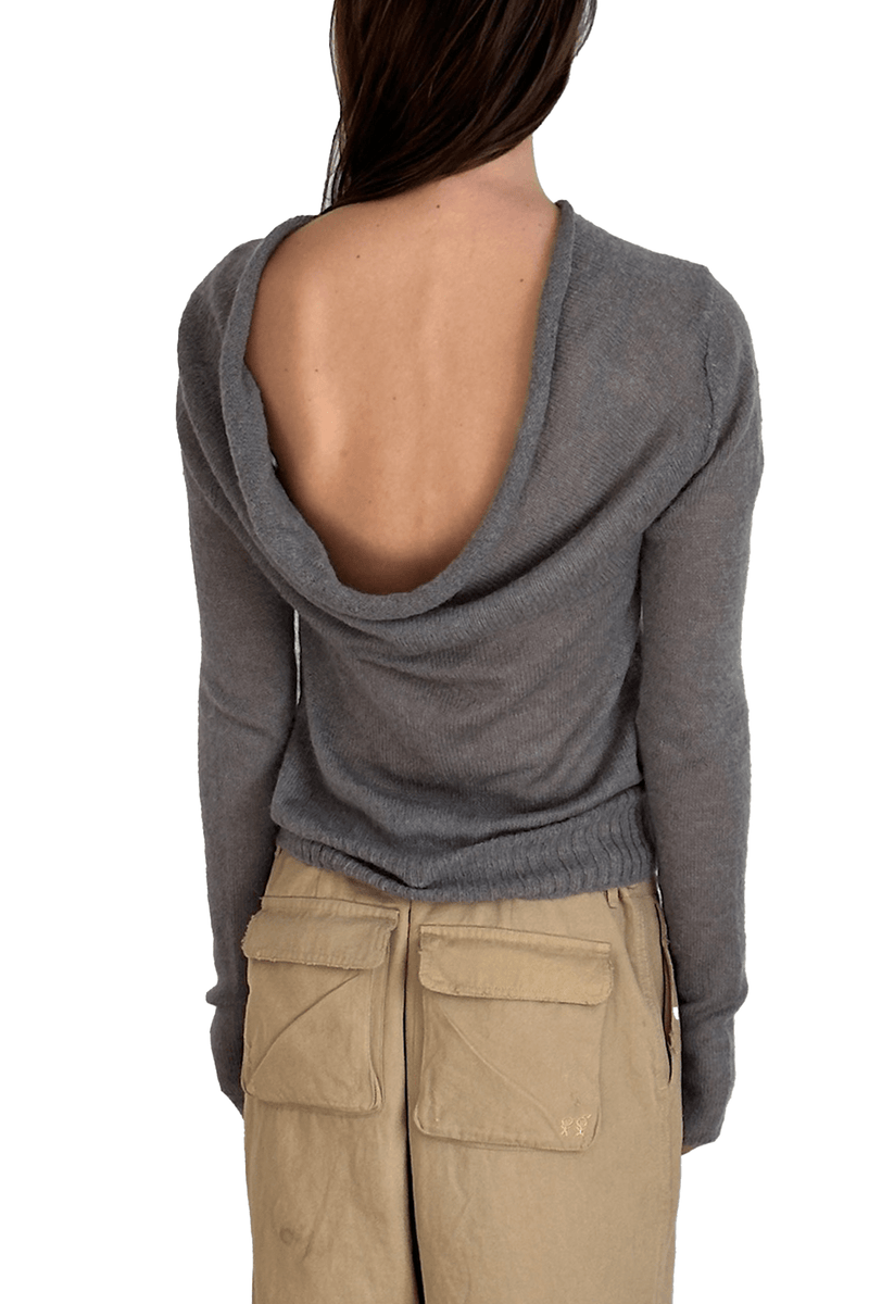 Plaza Top in Grey