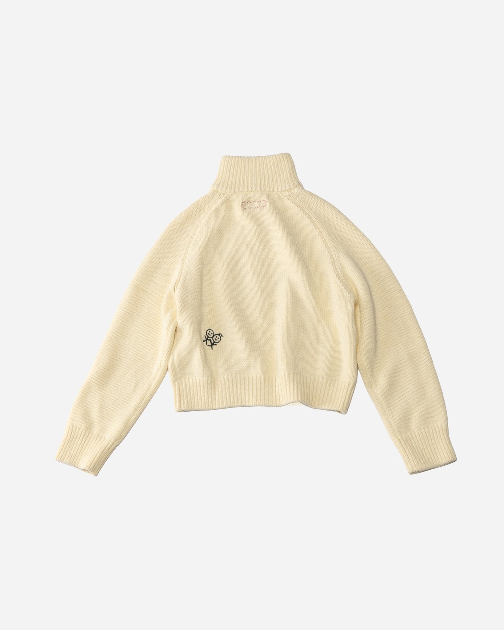 Collar Cardigan  in Butter Cream