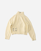 Collar Cardigan  in Butter Cream