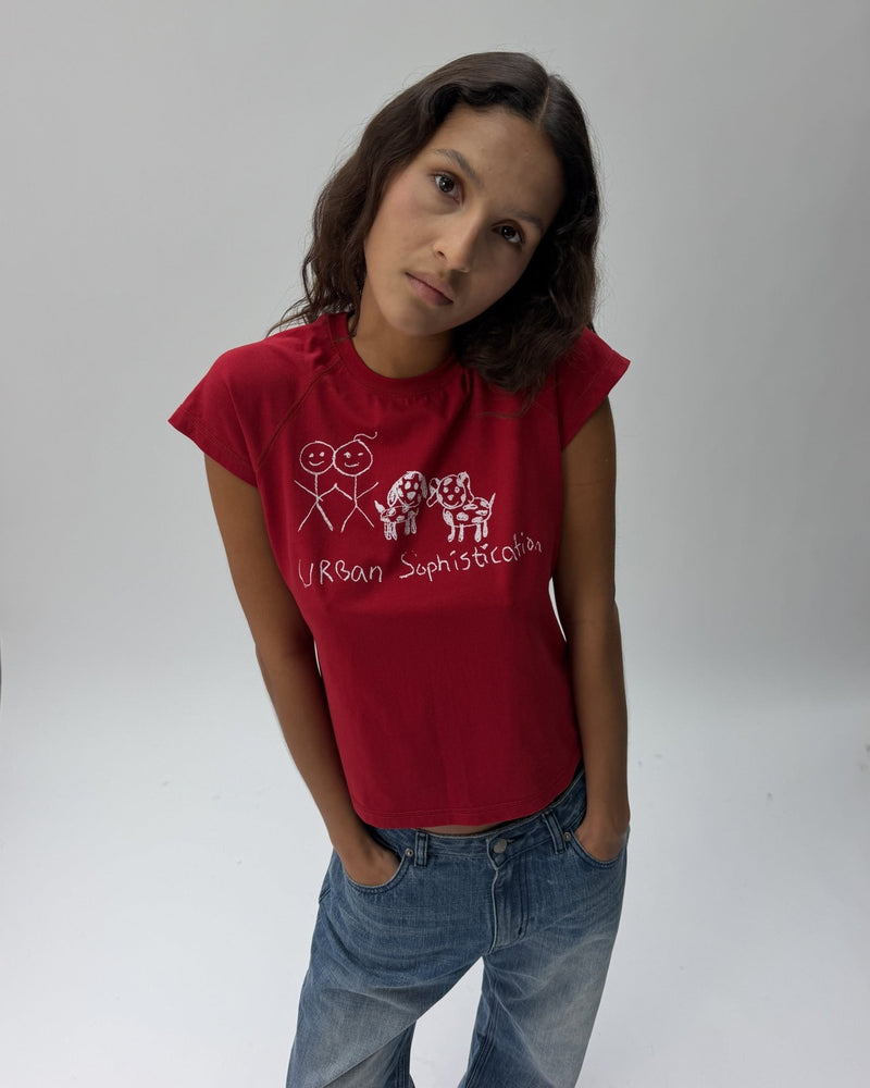 RT01 Raglan T Shirt Syrah 02 View PDP