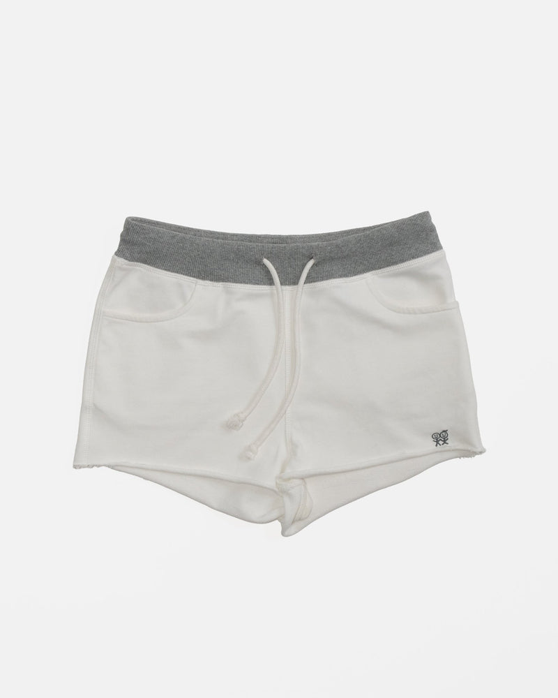 Stay Over Shorts in White