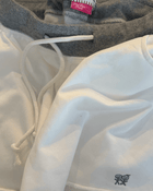 Stay Over Shorts in White