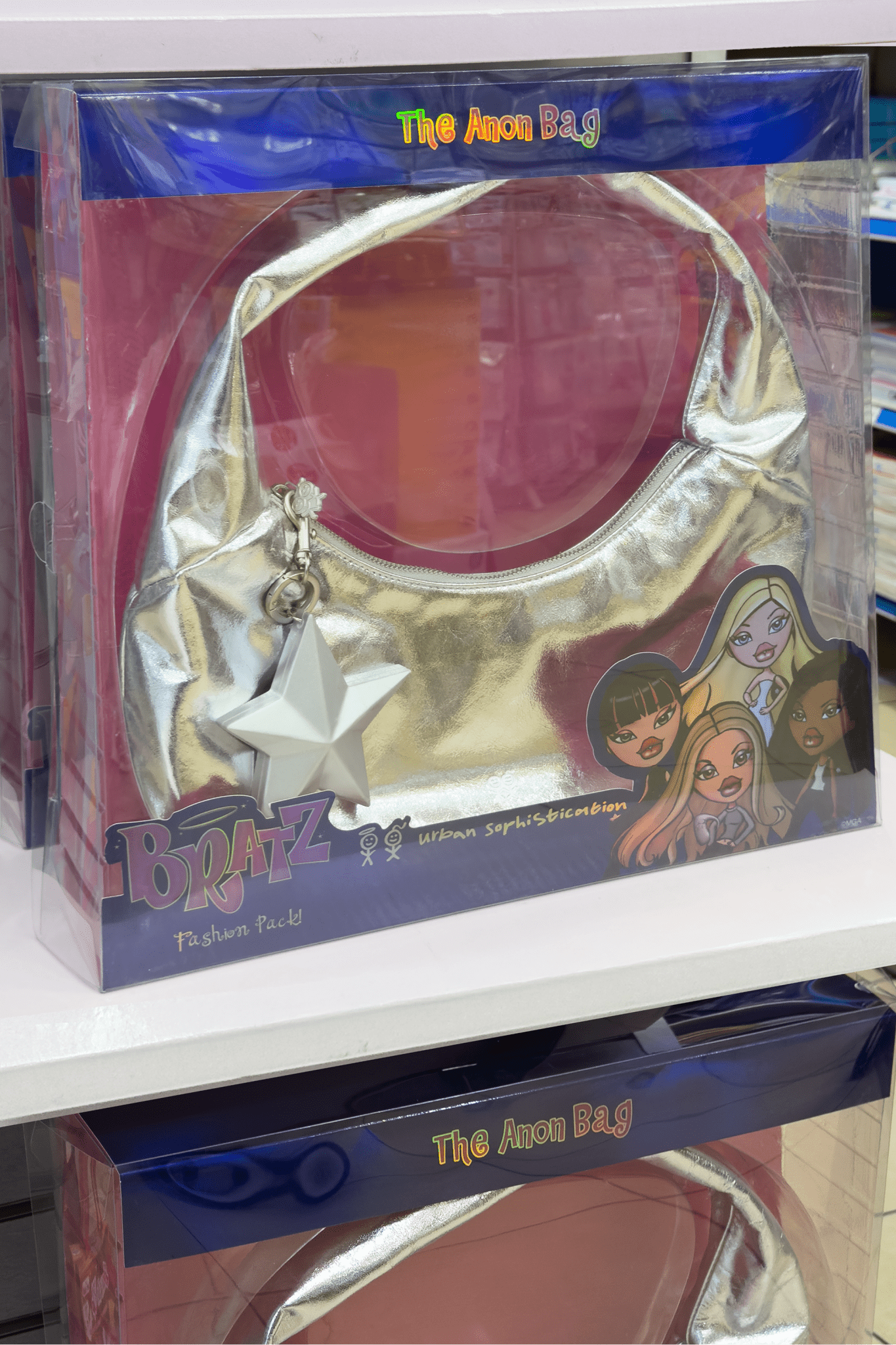 The Anon Bag Bratz© Edition in Silver Foil