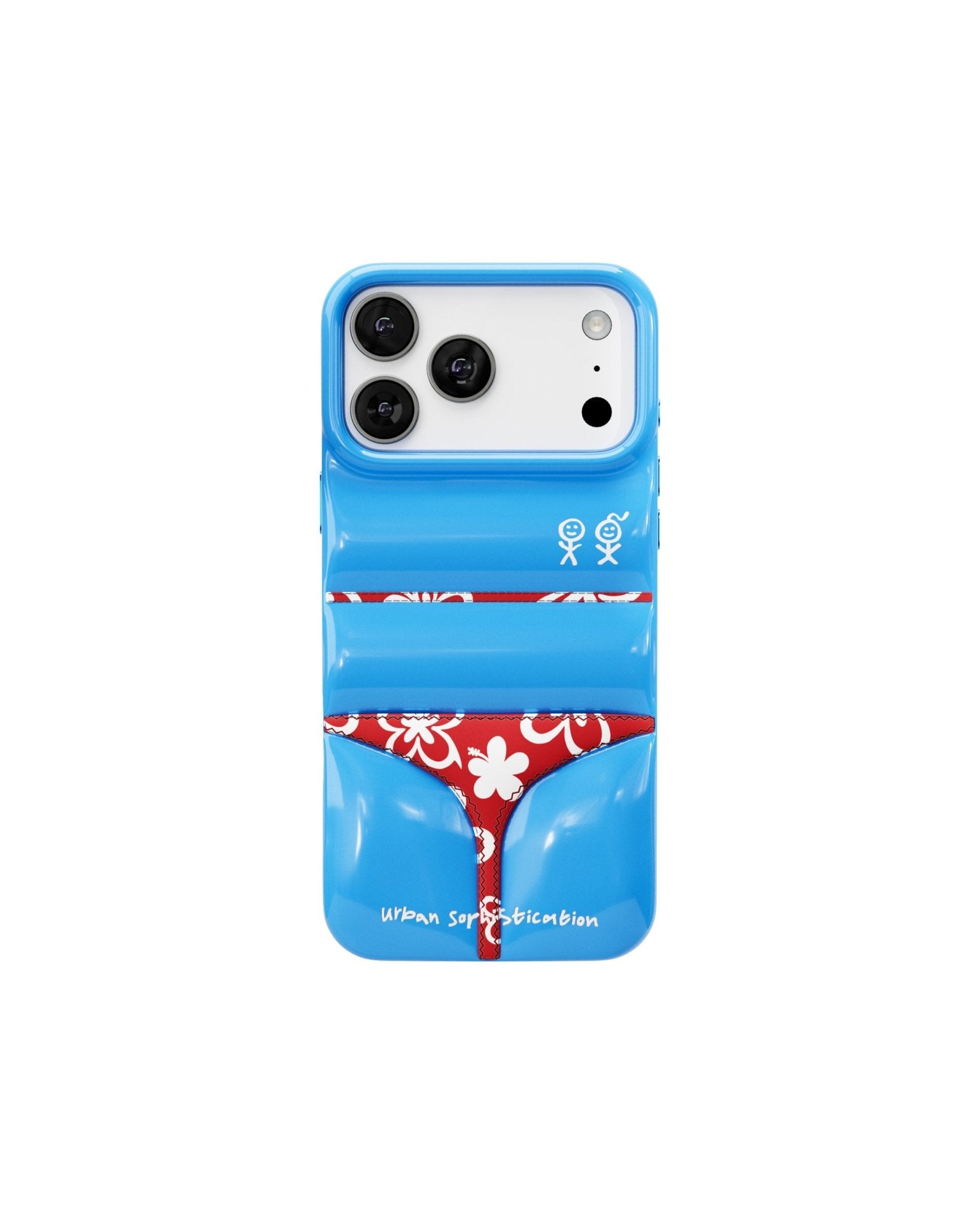 urbansophistication iPhone17pro ケース the-dough-case-red-bikini-