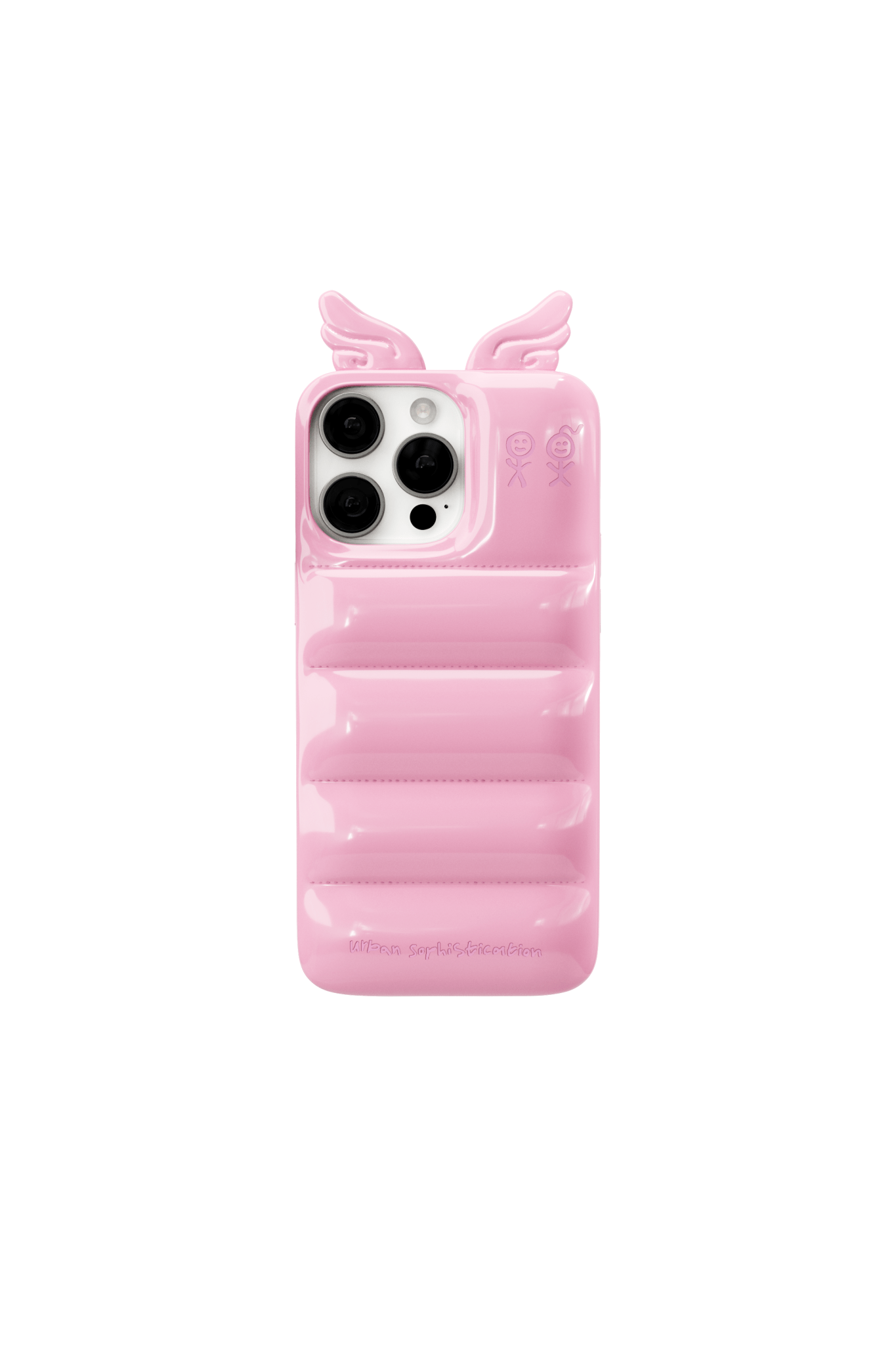 iPhone 16 Urban Sophistication リボン Urban Sophisticationピンク