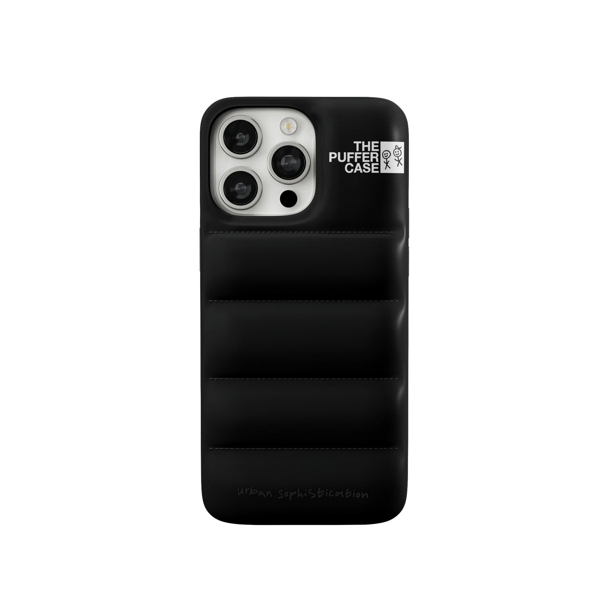 The Puffer Case - Black | Urban Sophistication