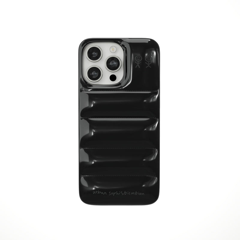 The Puffer Case® - Black Manhattan - Urban Sophistication