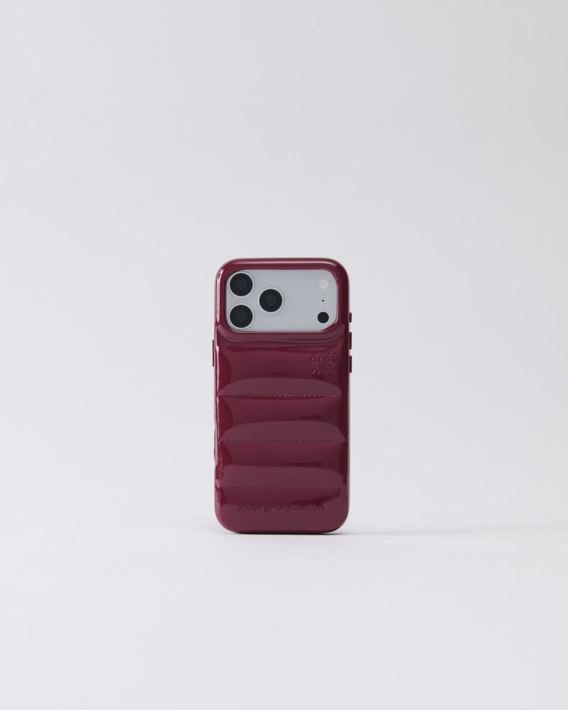 The Puffer Case® - Burgundy
