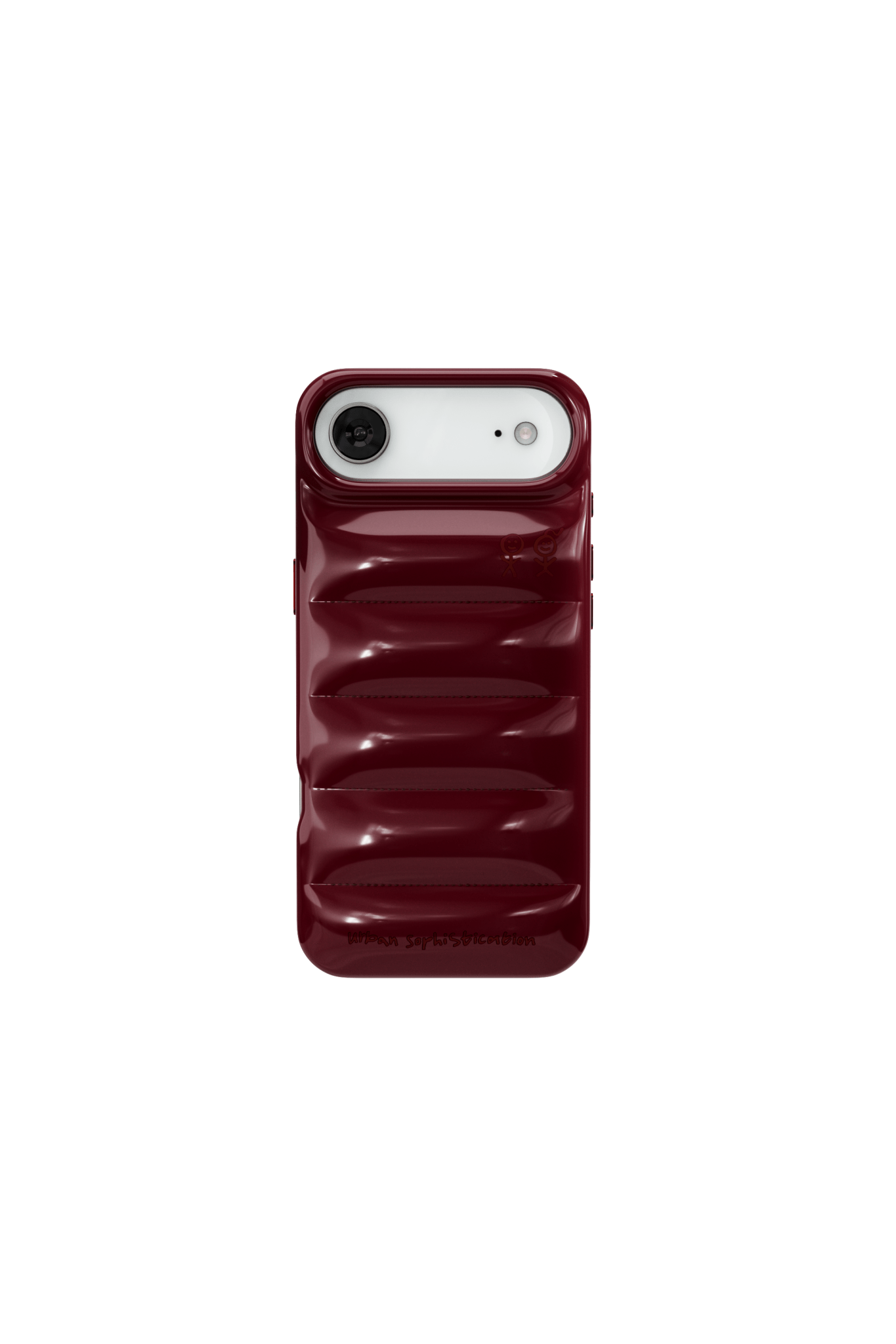 【正規品・新品未使用】 UrbanSophistication バーガンディ16 The Puffer Case® - Burgundy | Urban Sophistication