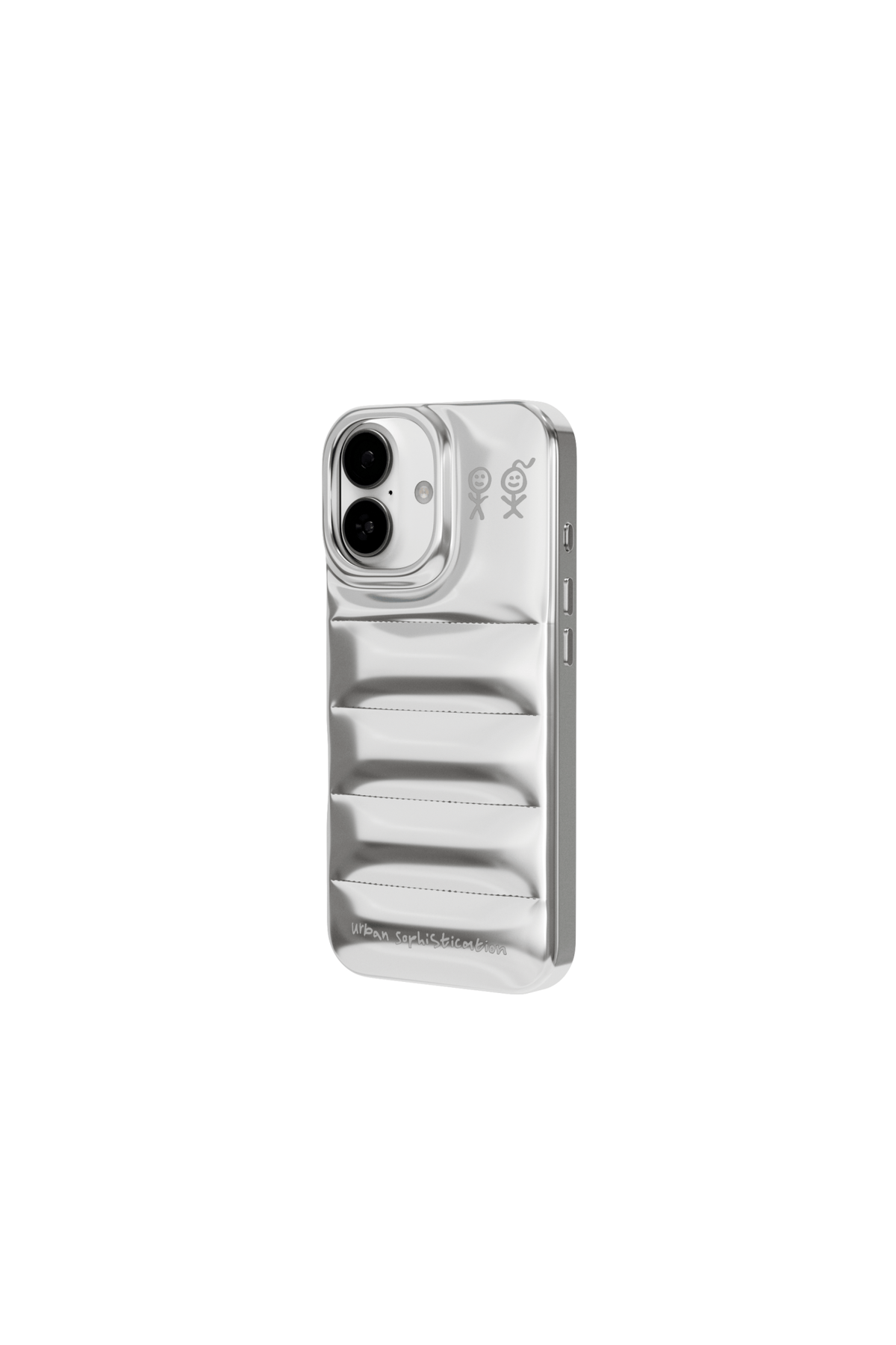 The Puffer Case® - Chrome - iPhone 17用 The Puffer Case® - Chrome The Puffer Case® - Chrome - iPhone 17用 The Puffer Case® - Chrome