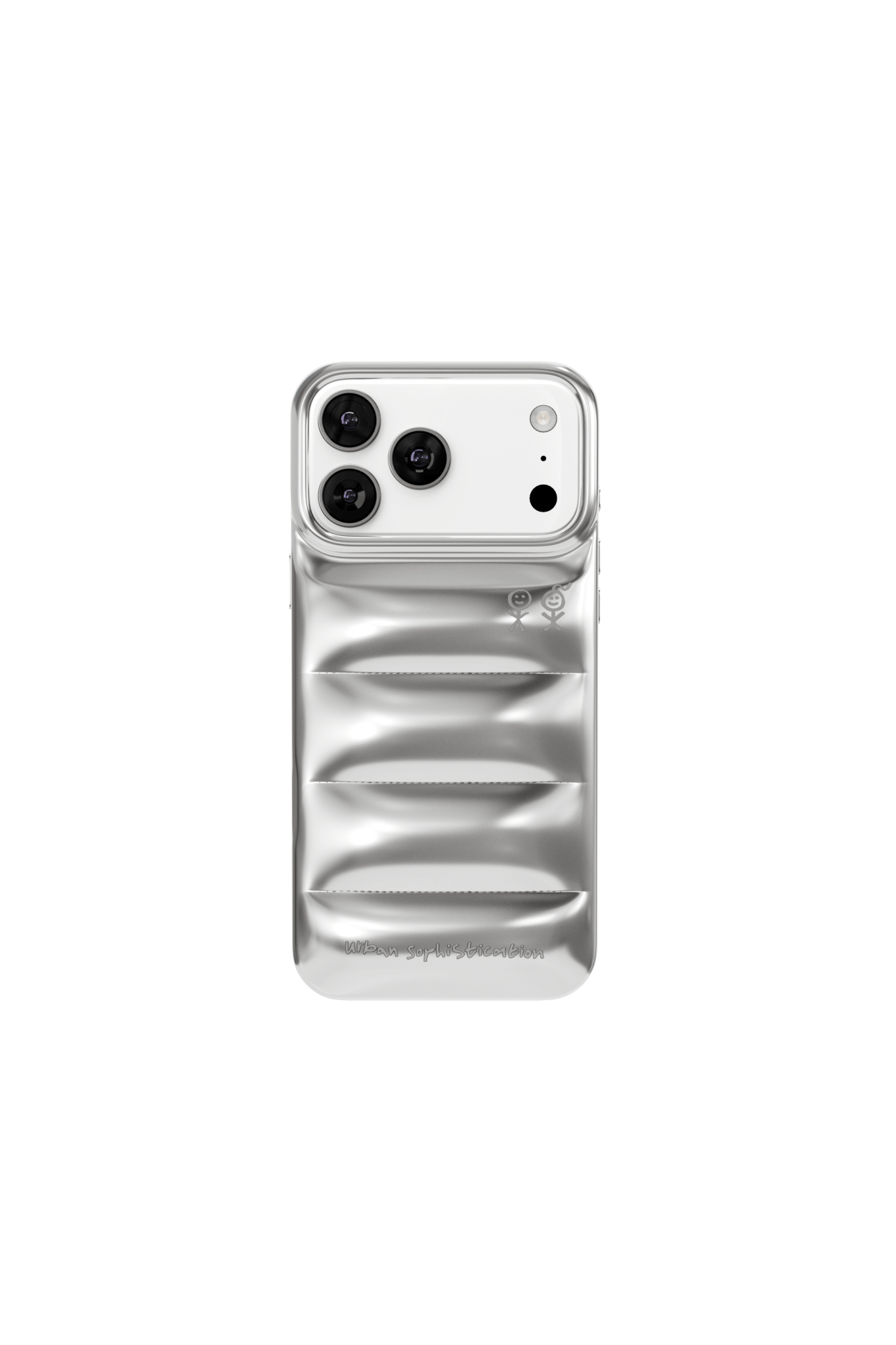 The Puffer Case® - Chrome | Urban Sophistication