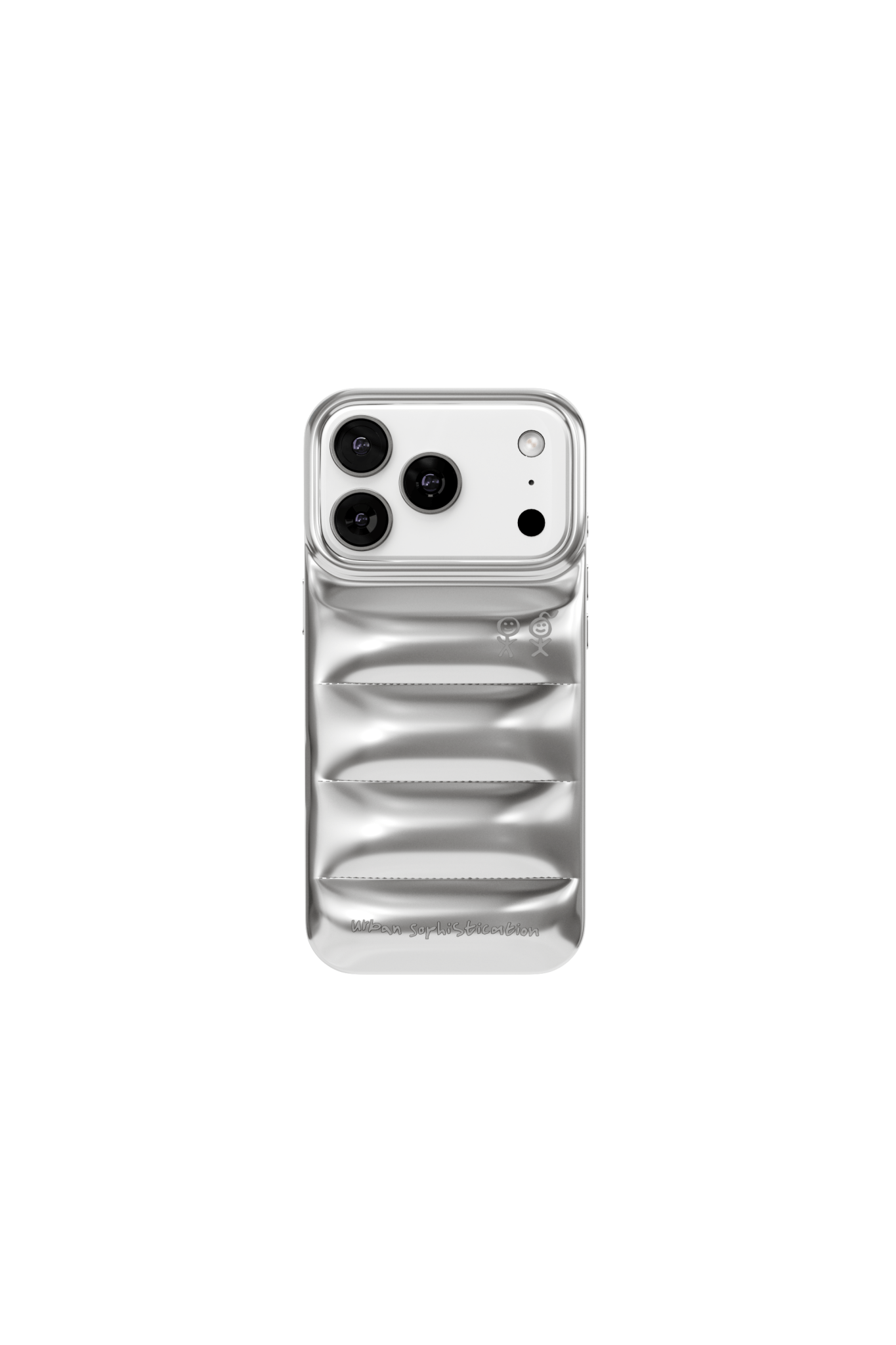 The Puffer Case® - Chrome | Urban Sophistication The Puffer Case® - Chrome | Urban Sophistication
