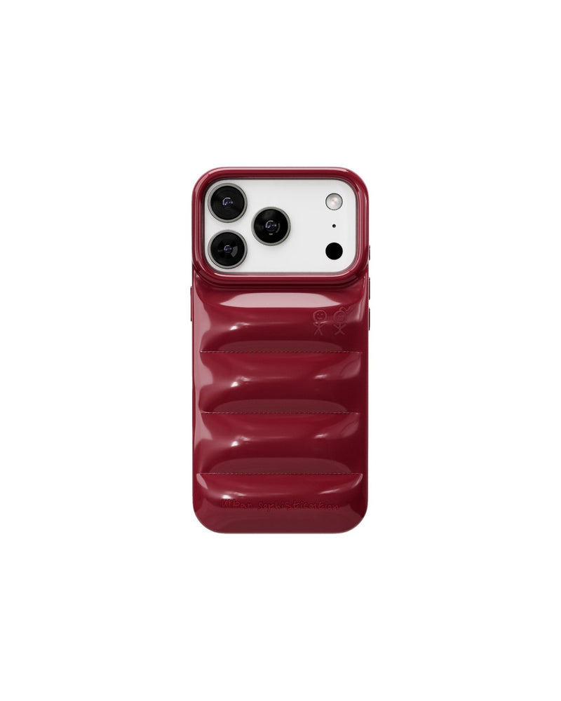 The Puffer Case® - Cola, rear view | phone-size_iphone-17-pro|