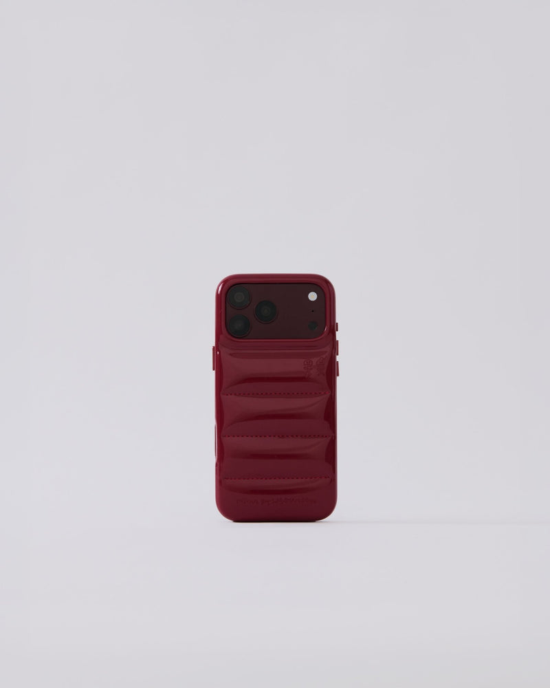The Puffer Case® - Cola, studio photograph | studio-flat| phone-size_iphone-18-pro-max|