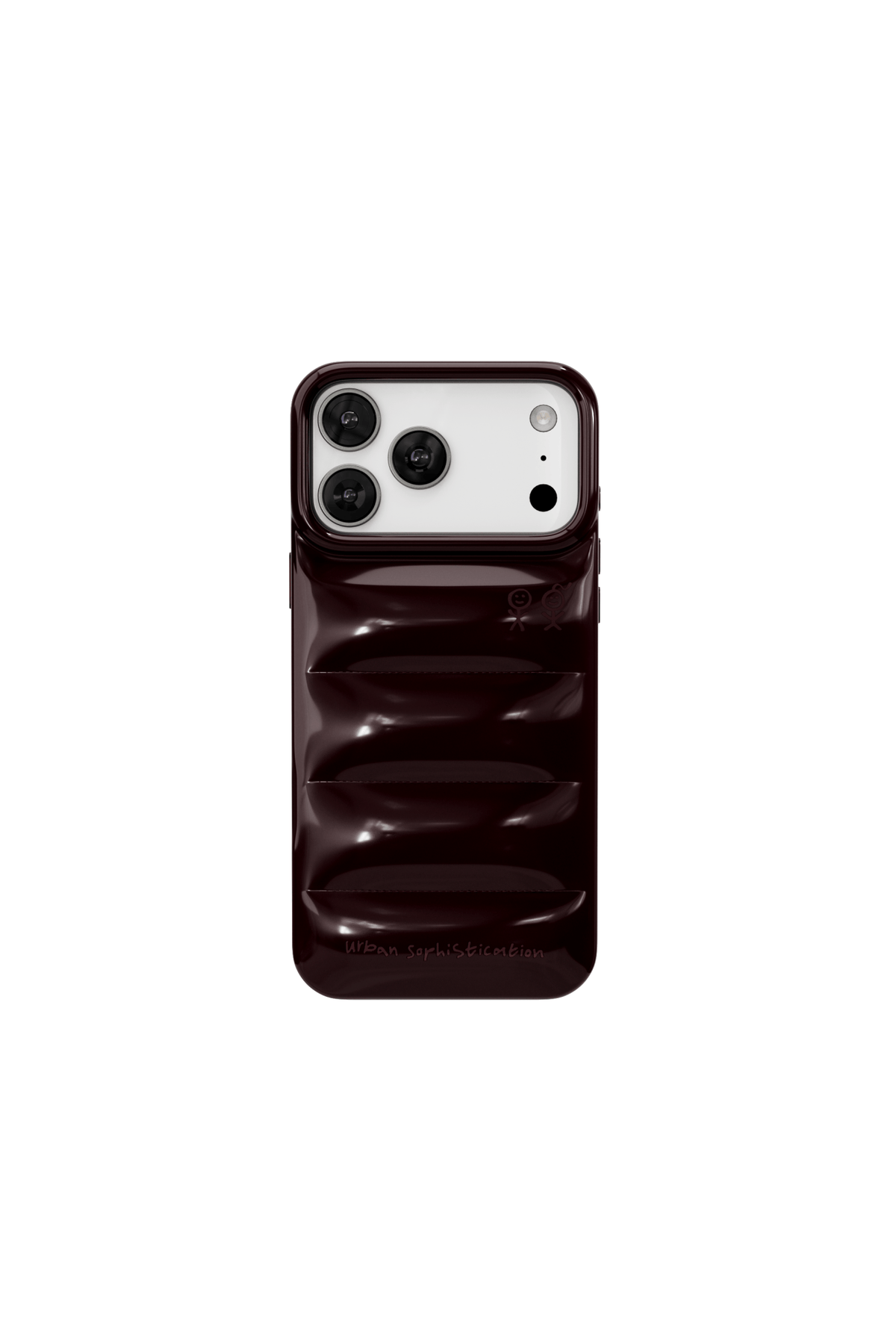 The Puffer Case® - Dark Cherry | Urban Sophistication The Puffer Case® - Dark Cherry | Urban Sophistication