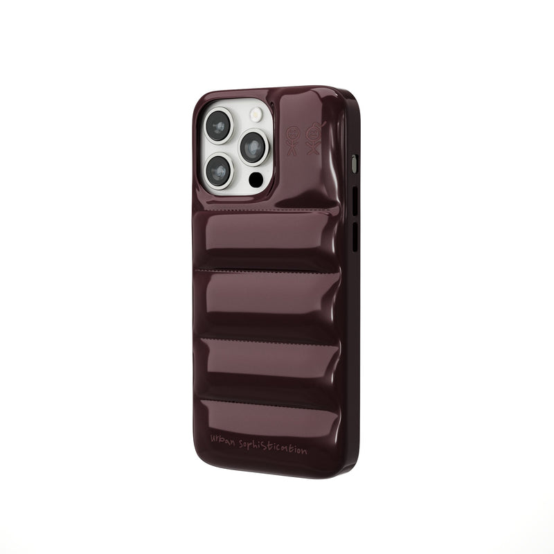 The Puffer Case® - Dark Cherry - Urban Sophistication