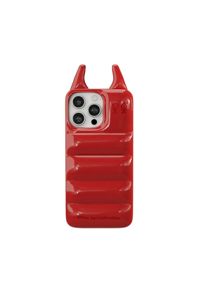 セール 国内 the-puffer-case-devil-in-red- iPhoneアクセサリー
