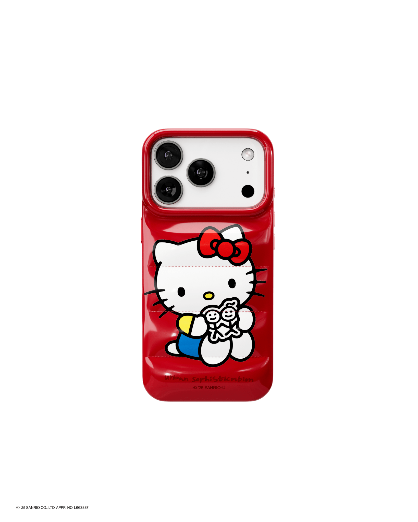 Urban UrbanSophistication iPhone17pro ドット 白 Sophistication